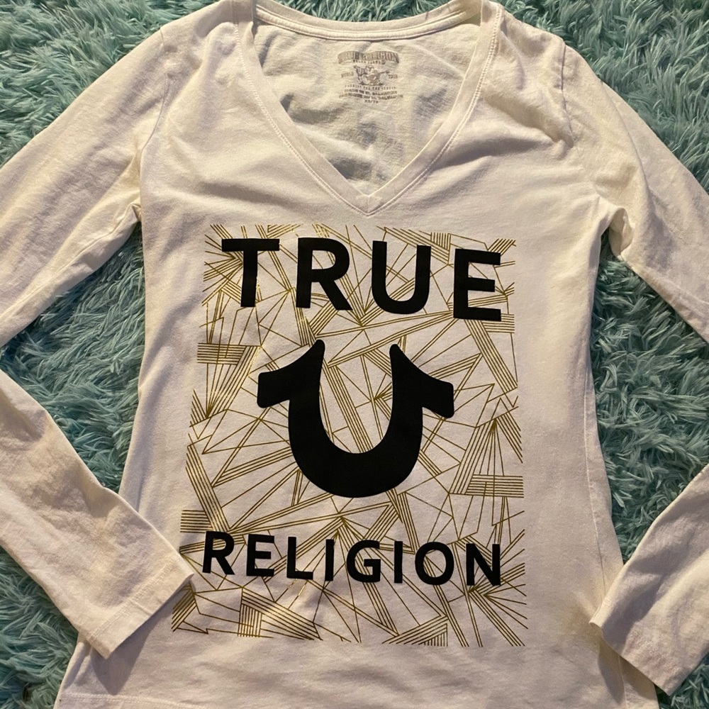 True religion top. Size extra small 💕